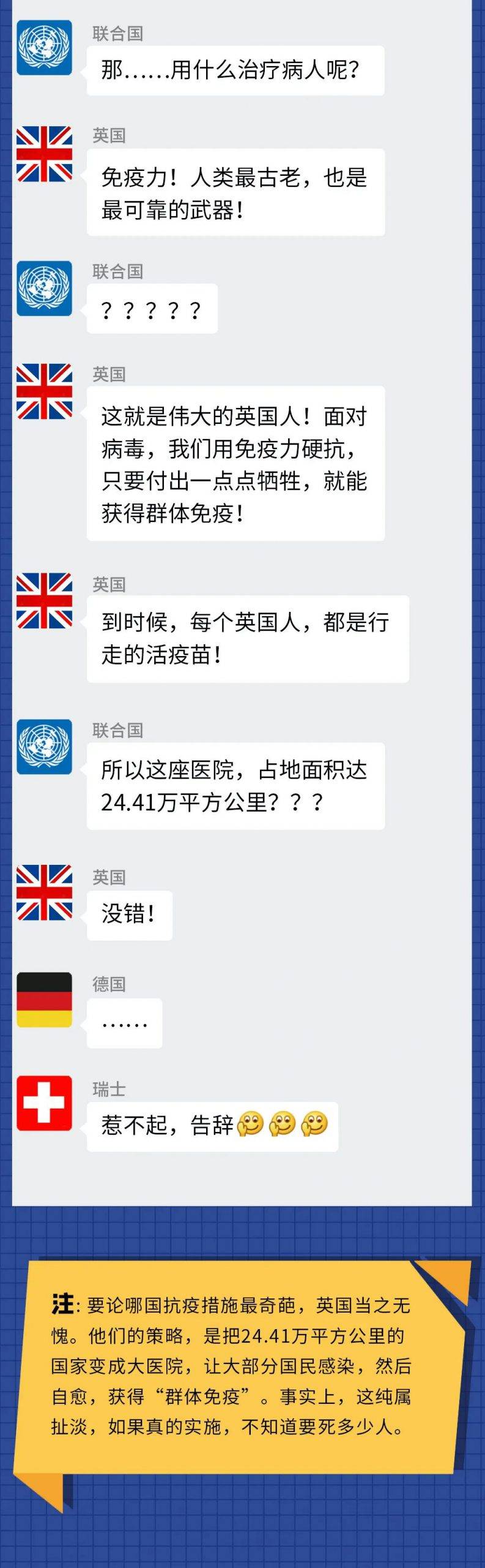 疫情下的世界各国在一个群里，会聊什么？